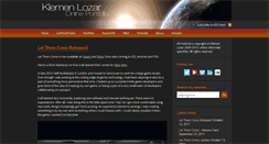 Desktop Screenshot of klemenlozar.com